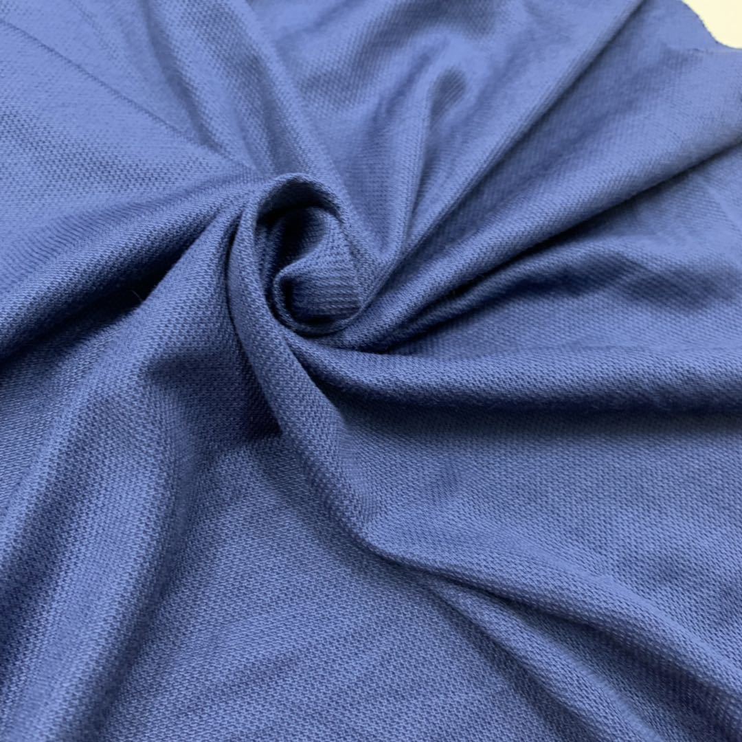 厂家供应 100D/144F涤盖棉网眼布  丝盖棉鸟眼布  校服运动服面料