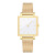 AliExpress Alloy Mesh Belt Casual Watch Creative Square Scale Dial Women's Quartz Wrist Watch