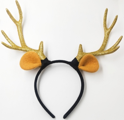 Halloween Makeup Headband Antlers Head Buckle Photography Performance Props Christmas Antlers Foreign Trade Cross-Border Supply H