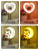 Factory Direct Sales Moon Led Photo Frame Storage Beauty Lamp Multifunctional Creative Table Lamp