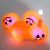 New Flash Pumpkin Lamp Vent Squeezing Toy TPR Decompression Squeeze Decompression Yo-Yo Halloween Children's Toys