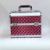 Aidihua 2021 FashionWaterCube Beauty Nail for Tattoo Embroidery Storage Makeup Aluminum Case Double Layer Large Capacity