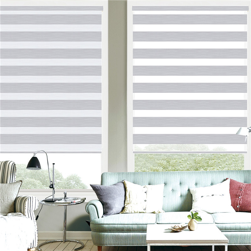 百叶窗帘办公室卫生间厨房窗帘 韩式简约遮光柔纱帘窗帘遮光窗帘