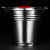 Factory Direct Supply Stainless Steel Bucket Thickened Household Portable Outdoor Water Storage Tank Ice Bucket Household Bucket