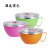 Creative 304 Stainless Steel Instant Noodle Bowl Anti-Scald Instant Noodle Cup Insulation Lunch Box with Handle Student Canteen Crisper