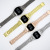 Factory Direct Sales Metal Steel Belt Led Watch Square Foreign Trade Fashion Electronic Watch Student Male and Female Touch Watch