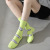 SocksAutumn Socks Female Ins Trend Skate Athletic Socks Cotton Medium Stockings College Style Cotton Letters Tube Socks Wholesale