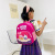 Children's Cartoon Cute Girls' Backpack 2021 New Korean Style Cloth Bag Fashion Backpack Student Kindergarten Backpack