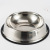 Stainless Steel Dog Bowl Pet Bowl Multi-Purpose Drop-Resistant Pet Basin Dogs and Cats round Food Bowl Pet Food Basin Dog Feeder Food Bowl Supplies