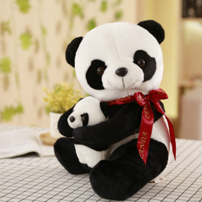 Factory in Stock Panda Doll Plush Toy Panda Gift Birthday Parent-Child Panda Toy Wholesale