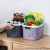 W16-2462 Small Plaid Storage Basket Pp Layering Portable Storage Basket Kitchen Bathroom Sundries Small Basket