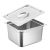 American Gastronorm Bowl Stainless Steel Fractional Disc Meal Basin Buffet Points Kitchen Sink Hotel Thickened with Lid Multiple Wholesale