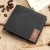 Men's Wallet Horizontal Vintage PU Leather Wallet Korean Style Thin Fashion Leather Patchwork Wallet in Stock Wholesale