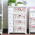 Rattan Drawer Storage Cabinet Bedroom Storage Multi-Layer Combination Chest of Drawers Bedside Table