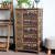 Rattan Drawer Storage Cabinet Bedroom Storage Multi-Layer Combination Chest of Drawers Bedside Table