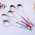 Creative Portable Tableware Stainless Steel Spoon Chopsticks Blue and White Porcelain Two-Piece Set Gift Gift Set Wholesale Two Yuan