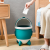 S29-328 Creative Simple Rocket Trash Can Household Living Room and Kitchen Toilet Bin Plastic Storage Bucket
