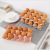 Stackable 15-Grid Egg Storage Box Storage Box Duck Egg Protection Tray Refrigerator Crisper Shatterproof Egg Box