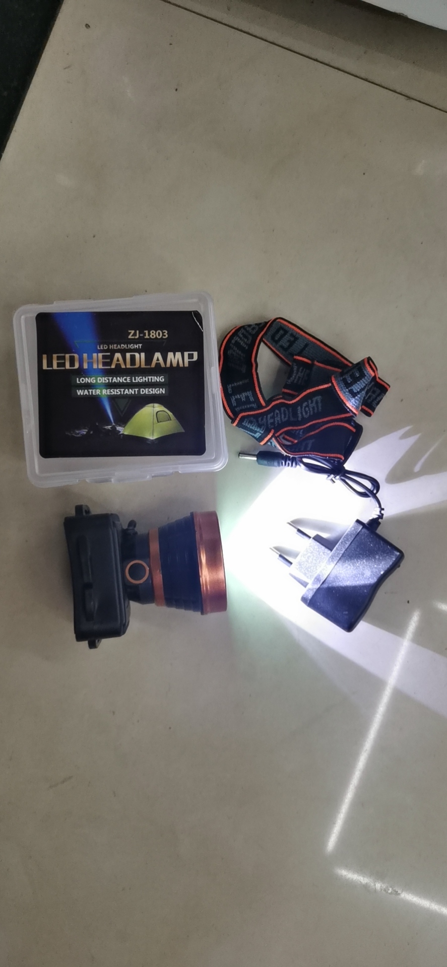 ZJ-1803充电锂电头灯