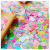 Yaleduo 6mm Non-Hole Love Heart Scrap Stationery Sandwich Filled Sequin Macaron PVC Piece DIY Ornament Sequins