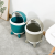 S29-328 Creative Simple Rocket Trash Can Household Living Room and Kitchen Toilet Bin Plastic Storage Bucket