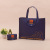 Folding Non-Woven Bags Customization Printed Logo Eco-friendly Bag Custom Lettering Non-Woven Handbag Shopping Bag Custom