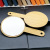 N3444 Bamboo round Mirror Mirror Cosmetic Mirror Wholesale Two Yuan Wholesale Yiwu 2 Yuan Department Store Wholesale