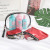 2020 Creative New Love Pattern PVC Cosmetic Bag Trendy Fashion Large Capacity Masquerade Carry-on Bag