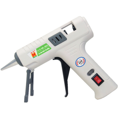 Hot Melt Glue Gun White 40W Small Glue Gun Factory Direct Sales