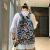 Foreign Trade 2021 School Season Student Schoolbag New Korean Style Fashion Graffiti Large Capacity Hip Hop Couple Backpack