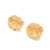 Foreign Trade 2020 New Gold-Plated Lotus Leaf Table Napkin Ring Circle Accessories European Napkin Ring Towel Ring Decoration