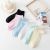 Socks for Women Spring and Summer New Cotton Sports Casual Versatile Color Shallow Mouth College Style Women's Boat Socks Factory Wholesale