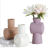 Nordic Modern Ceramic Vase Decoration Living Room Flower Arrangement Dried Flower Creative Minimalist Ornament Flower Device