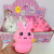 Rabbit Squeezing Toy Decompression Slow Rebound Best-Seller on Douyin Pressure-Reducing Creative Cute Bunny Vent Children's Toys Super Cute
