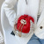 Pu Chanel-Style Pearl Tote 2021 Korean Fashion Rhombus Ins Internet Celebrity Versatile Chain Cross Body Bucket Bag