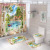 Bathroom Three-Piece Set Bathroom Toilet Floor Mat Non-Slip Foot Mat Bathroom Three-Piece Set Customized Wholesale