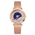 Fashion Alloy Mesh with Swan Diamond Quicksand Ball Women's Be in Good Luck Watch Quartz Casual Watch