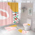 U-Shaped Toilet Floor Mat Stickers Three-Piece Foot Mat Floor Mat Bathroom Entrance Absorbent Carpet Toilet Non-Slip Mat