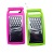 Twist Handle Vegetable Grater Rubber Gasket Stainless Steel Grater Tools for Cutting Fruit Candy Color Multi-Purpose Chopper