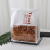 Love Baking Wire Curling Window Self-Sealing Bread Bag Toast Packaging Bag Bread Paper Bag Sliced Meal Dessert Bag