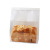 450G Toast Packing Bag Curling Iron Wire Window Self-Sealing Bread Paper Bag Slice Lunch Bag Transparent Dessert Bag