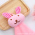 Stall Supply Hanging Hand Towel Cute Rabbit Head Household Cleaning Dish Towel Thickened Microfiber Lazy Rag