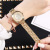 Korean Style Elegant Alloy Steel Belt Casual Women's Quartz Watch Creative Quicksand Ball Diamond All-Match Women's Watch