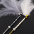 New Feather Bell Cat Teaser Can Replacement Head Long Brush Holder Magic Wand Cat Interactive Toy Pet Supplies Wholesale