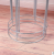 Four One-Pieces Reinforced Colorful Blow Molding Stool