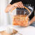 Anti-Real Basket Zipper Bread Bag 450G Self-Sealing 450G Toast Lunch Bag Square Baking Pastry Packaging Bag