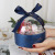 Internet Celebrity Christmas Flower Pot Cake Box Dessert Candy Snack Apple Crystal Ball 4-Inch Mousse Packing Boxes