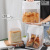 450G Toast Packing Bag Curling Iron Wire Window Self-Sealing Bread Paper Bag Slice Lunch Bag Transparent Dessert Bag