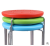 Four One-Pieces Reinforced Colorful Blow Molding Stool