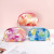 Marble Pattern Colorful Pu Cosmetic Bag Large Capacity Outdoor Travel Clutch Convenient Portable Storage Bag Wholesale